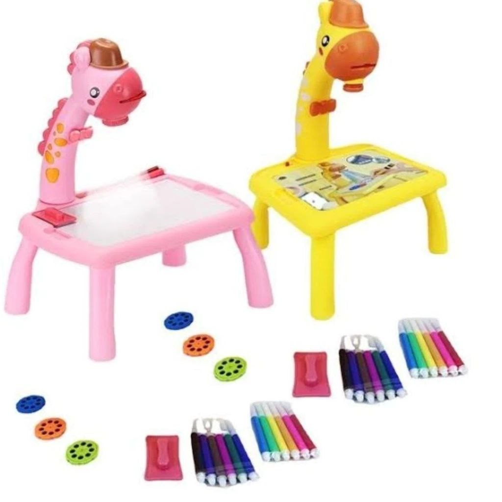 Mainan Meja Proyektor / Mainan Efdukasi Anak / Mainan Belajar Anak / Mainan Meja Gambar Anak