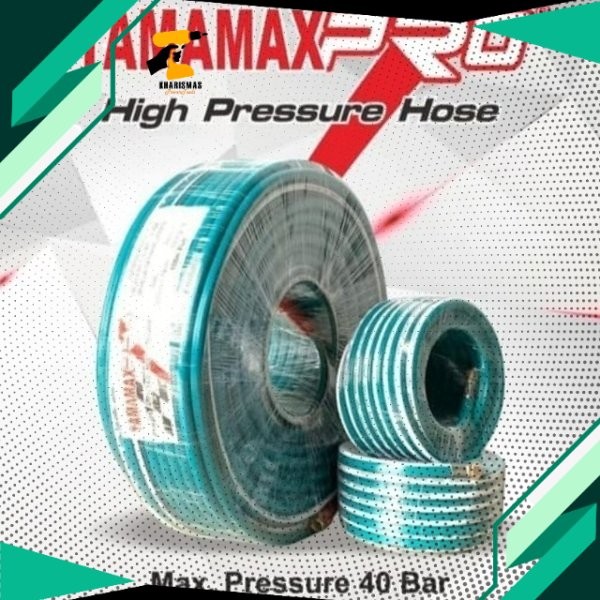 SELANG KOMPRESOR 100M YAMAMAX + NEPEL | SELANG ANGIN TEKANAN TINGGI UNTUK BENGKEL & INDUSTRI