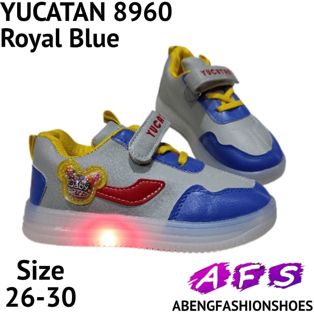 YUCATAN 8960 Sepatu Sneakers Anak Ukuran 26-30