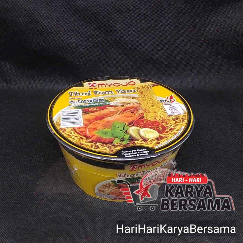 

MYOJO BOWL MI INSTAN RASA TOM YAM CUP 79GR