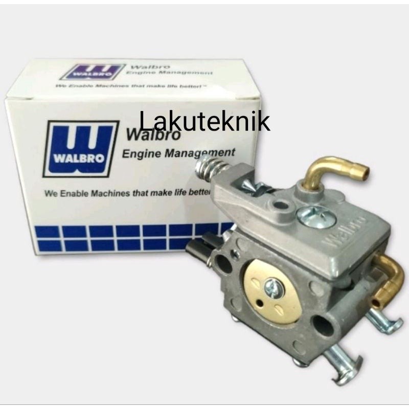 Carburator Karburator Walbro Mesin Chainsaw 5200/5800/6800 Nepel Kuningan - Tan Teknik