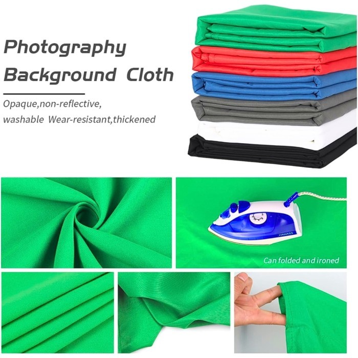 Kain Backdrop Studio Fotografi Cotton Textile Muslin Cloth
