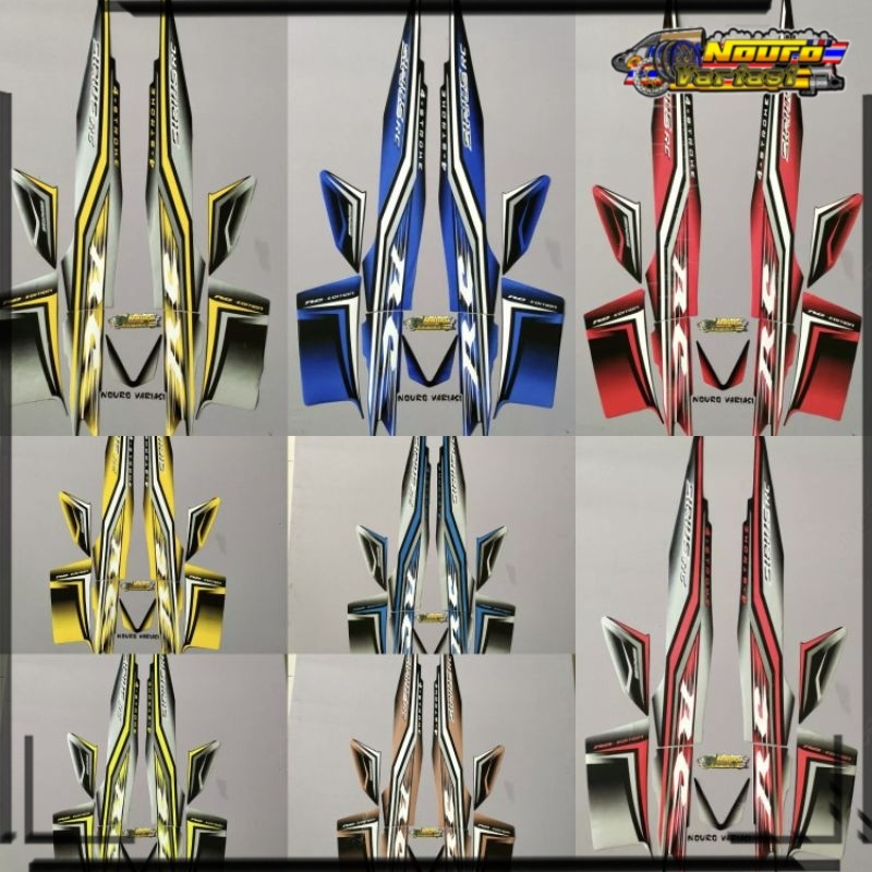 Aksesoris TREND Striping YAMAHA VEGA R NEW SIRIUS RC NEW DESIGN