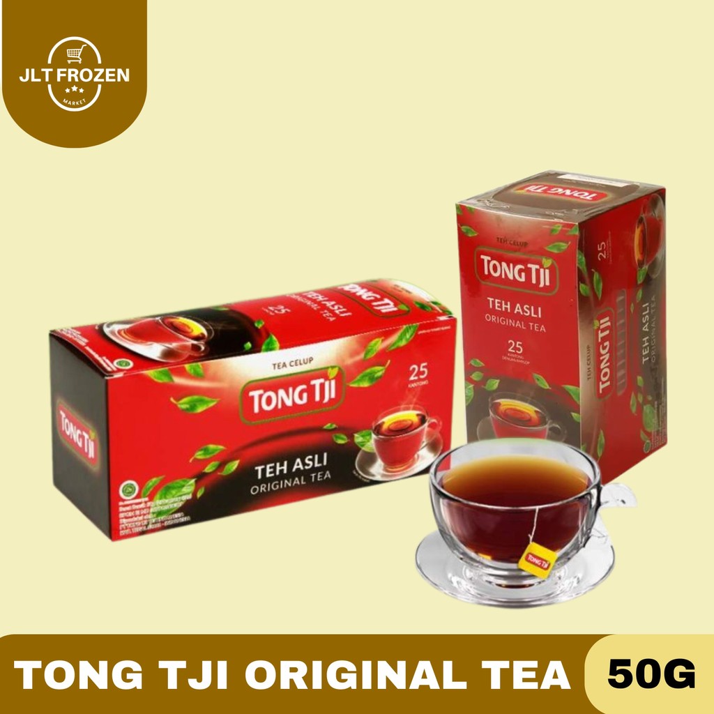 

Tong Tji Original Tea / Teh Asli / Teh Celup 50g Isi 25 Bag