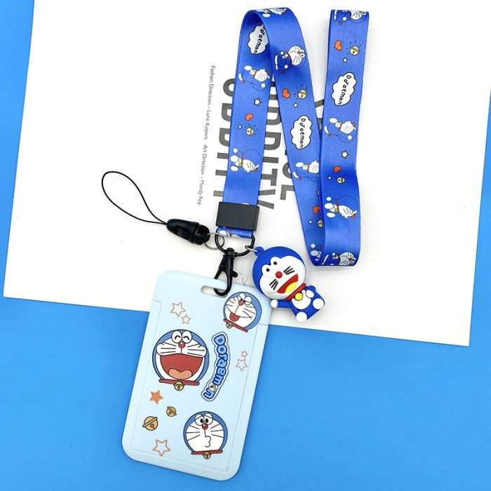 

Hodaal Lanyard Id card Lucu karakter Doraemon / Lanyard Anime Doraemon - DORAEMON D