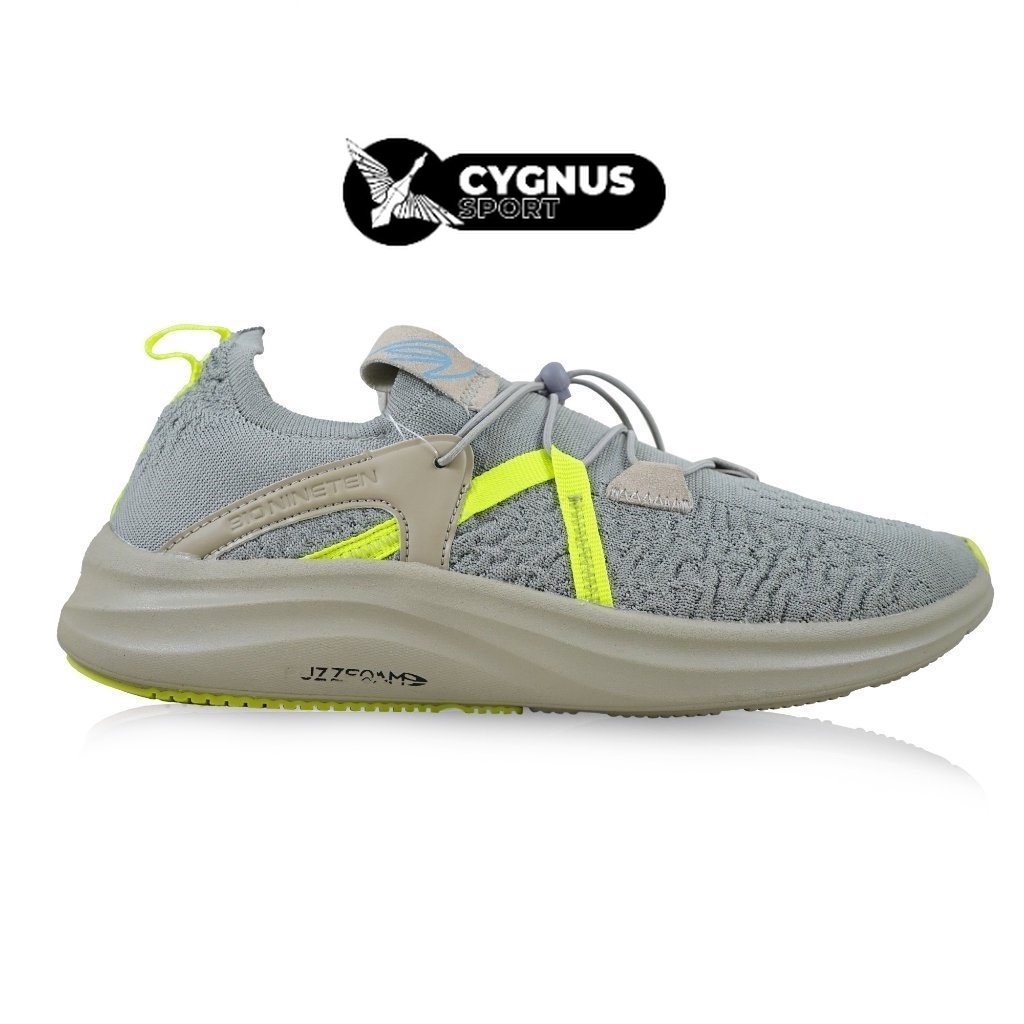910 Nineten FUJI RCV  - ALL GREY Sepatu Lari