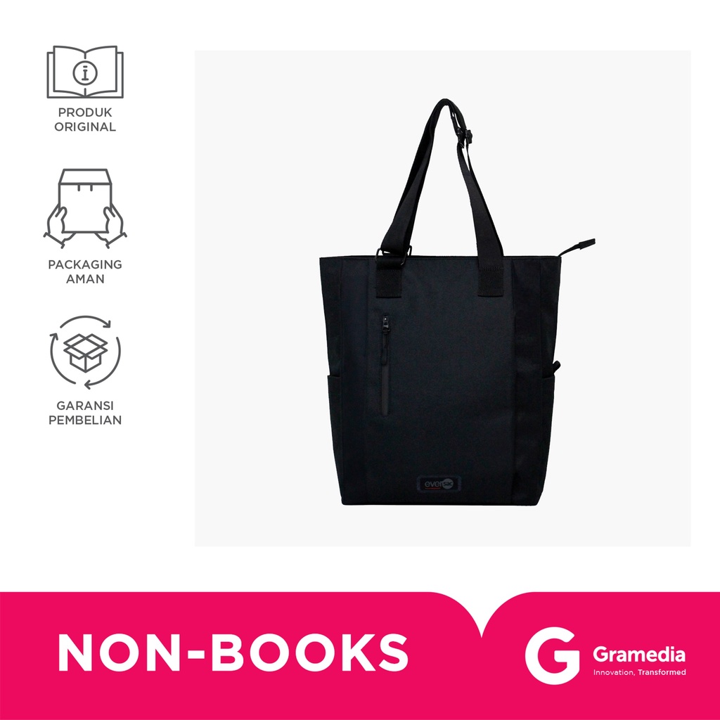 Tote Bag Eversac Office Noir