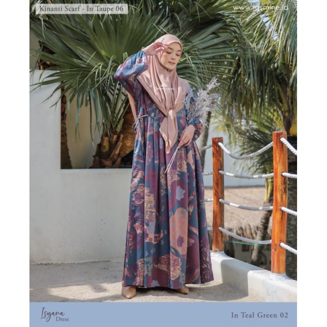 JASMINE - ISYANA DRESS / GAMIS SYARI / GAMIS MUSLIMAH