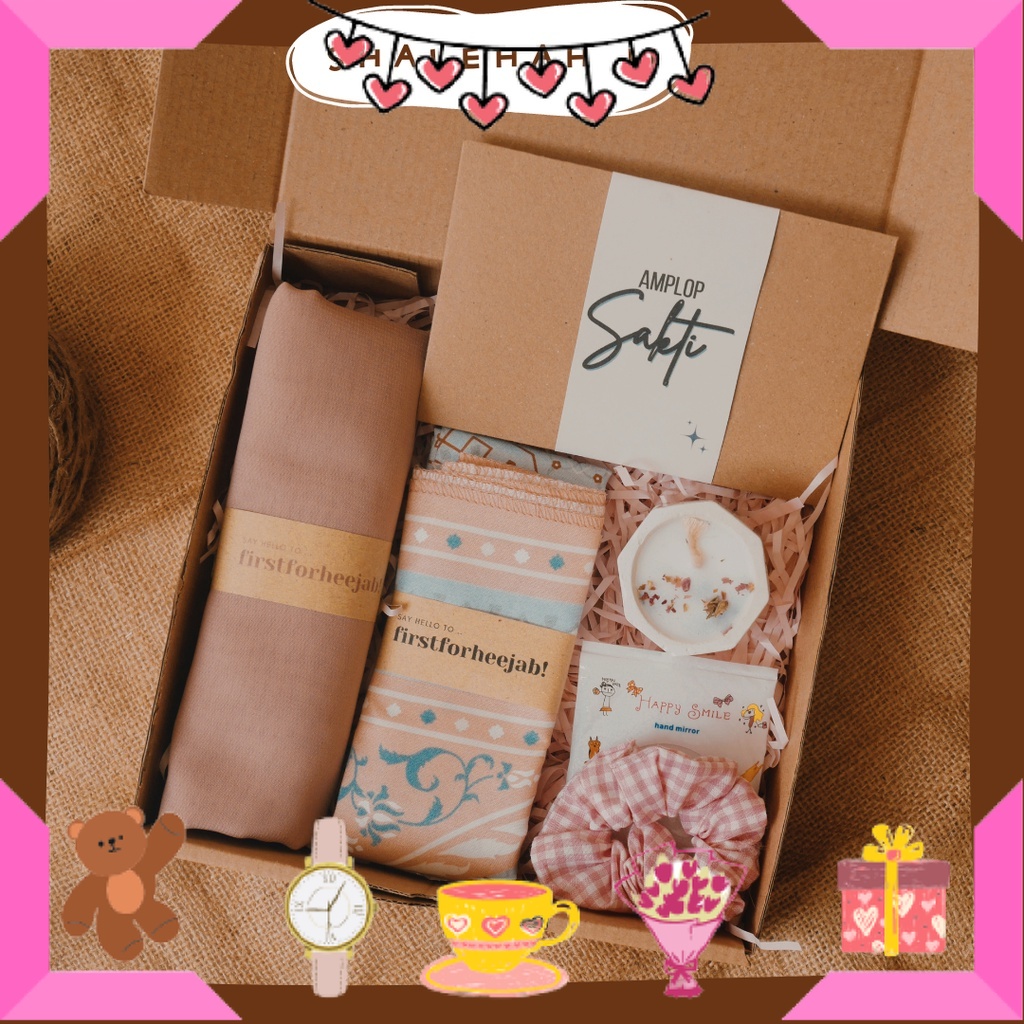 

HAMPERS BAYI ANAK MUDA REMAJA PACAR ISTRI BIKIN ROMANTIS ANNIVERSERY/ (SHALEHAH PART II) Hampers Hijab Aesthetic | Exclusive Gift Box Hijab | Surprise Box Kado Cewek Murah Bella Square Quran Ulang Tahun Wisuda Lebaran / ULTAH LAHIRAN WISUDA JADIAN