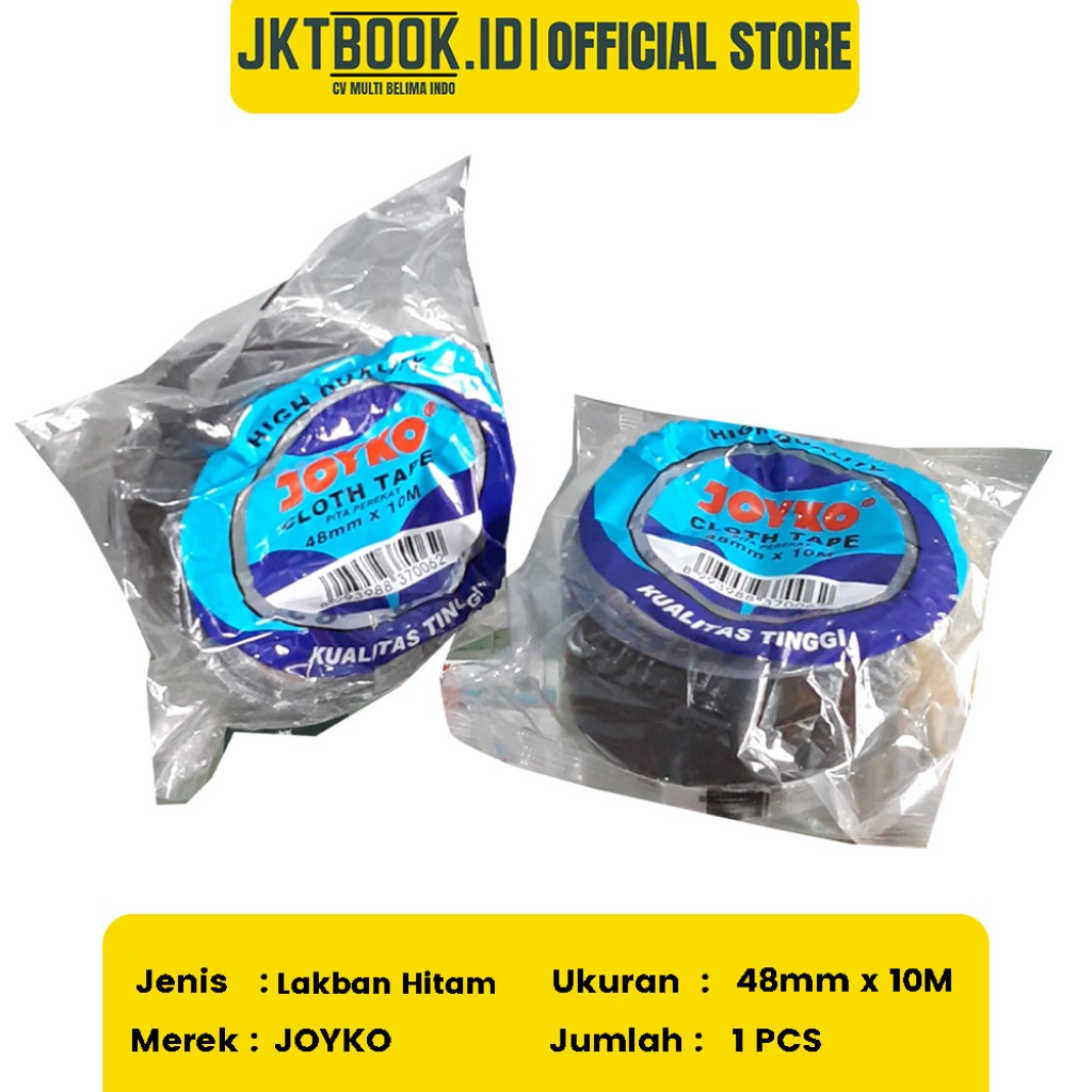 

Lakban Hitam Joyko 48 mm x 10 mm