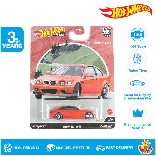 HW Auto Strasse BMW M3 (E46) Merah - HW Premium