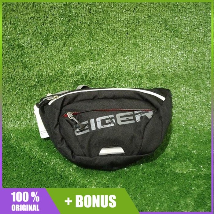 Tas Pinggang Eiger Conserve 1.0 Waist Bag Hitam Black 91000 4385 Ori