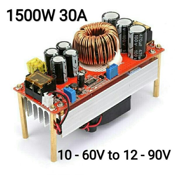 DC Step Up Boost Converter 1500W 30A 10-60V 12-90V Charger Driver LED GT27