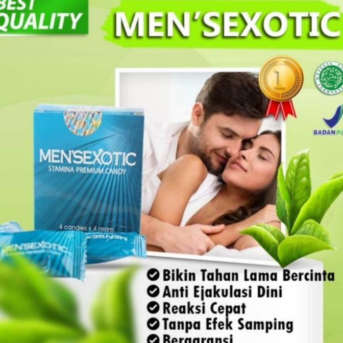 Men Sexotic Permen Stamina Pria Dewasa - 4Pcs