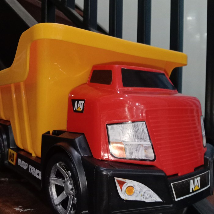 mainan truk dump jumbo murah plastik
