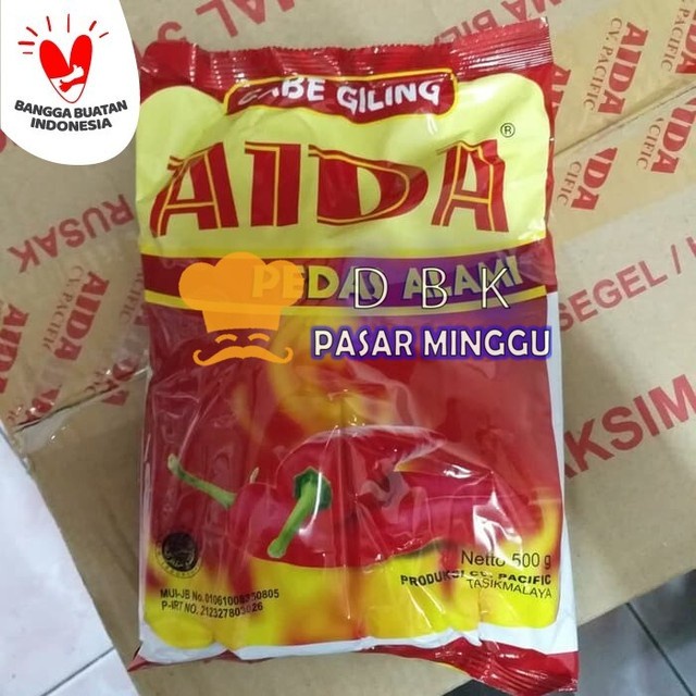 

Bisa COD bubuk cabe AIDA 500gr cabe giling