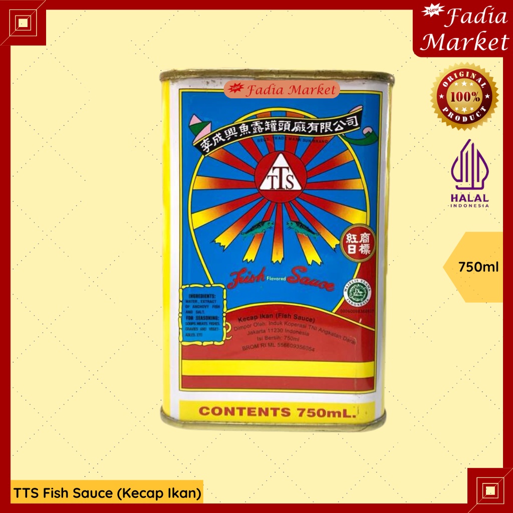

Kecap Ikan (Fish Sauce) cap Matahari TTS 750ml