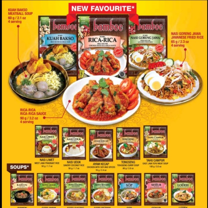 

Bamboe / Bumbu Instant - Mracang Market