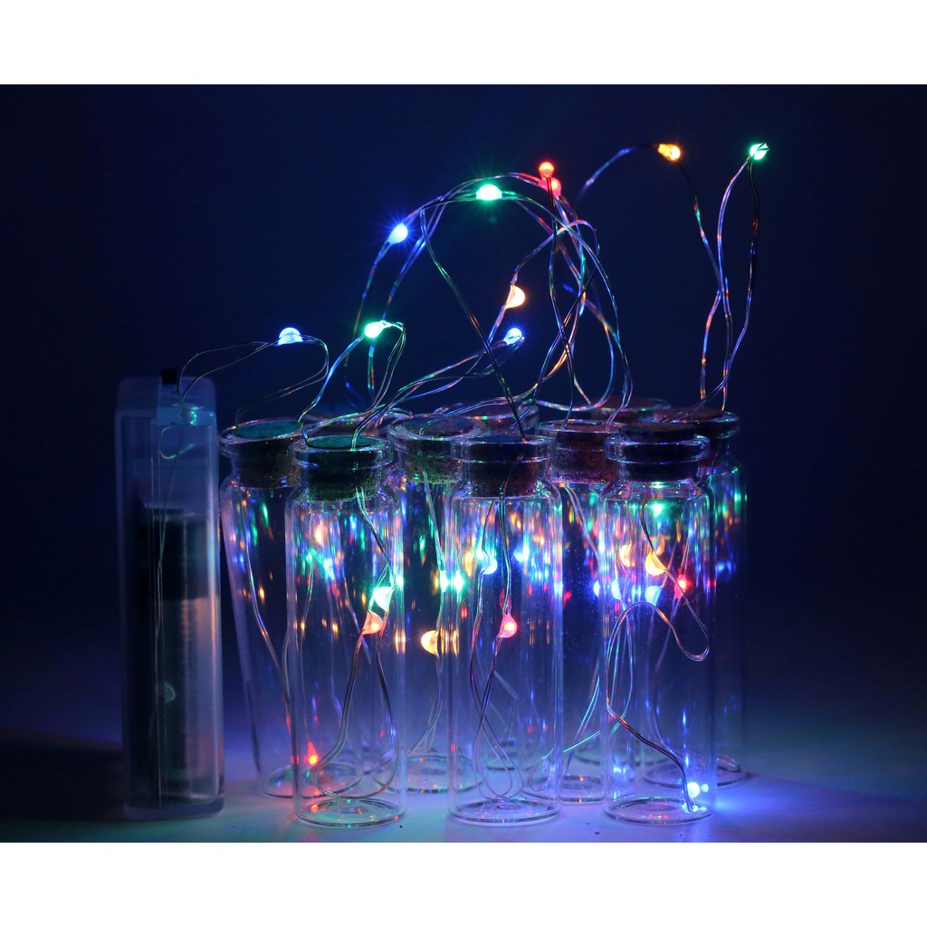 Mokomo Promo LAMPU HIAS LED TUMBLR BOTOL KACA