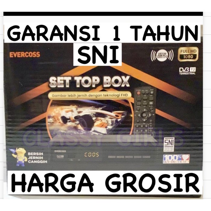 COD SET TOP BOX STB TV DIGITAL GARANSI RESMI SNI 1 TAHUN FULL HD WIFI YOUTUBE