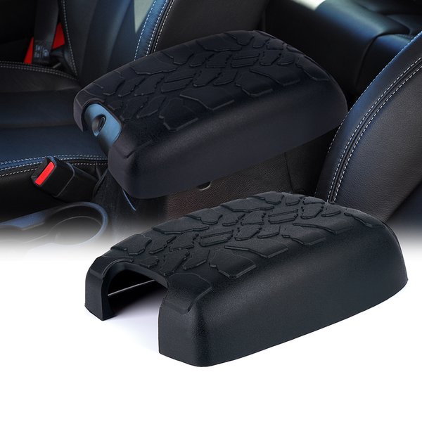 Cover Arm Rest Storage Box Jeep Wrangler Rubicon JK