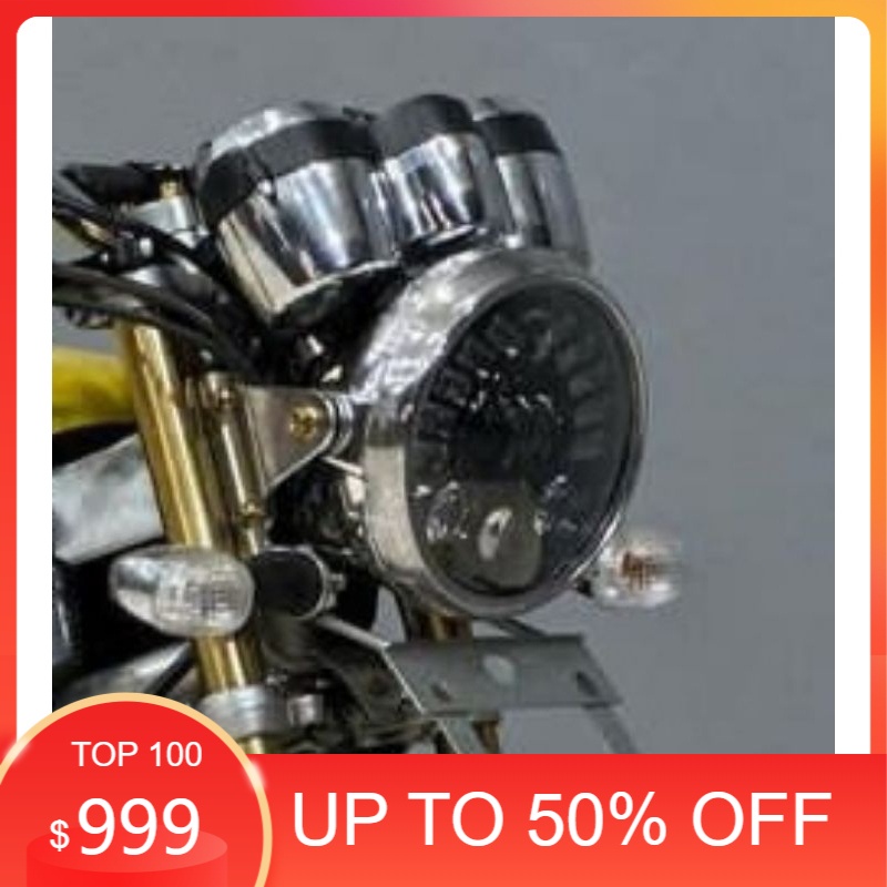 002 COD LAMPU DEPAN NINJA SS SET SPIDOMETER NINJA CHROME /BRAKET LAMPU NINJA SS S R SET DAYMAKER SET