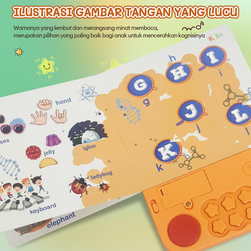 Tatajoy Buku Pendidikan Dini Buku Audio Berbicara Pendidikan Dini Mainan Ebook Edukasi Anak Buku Audio Membaca Bayi Mesin Pembelajaran Mainan Edukasi Balita Laut Hewan Books Hard Cover Annual Edition Collector's Edition Regular Edition Special Edition DDS