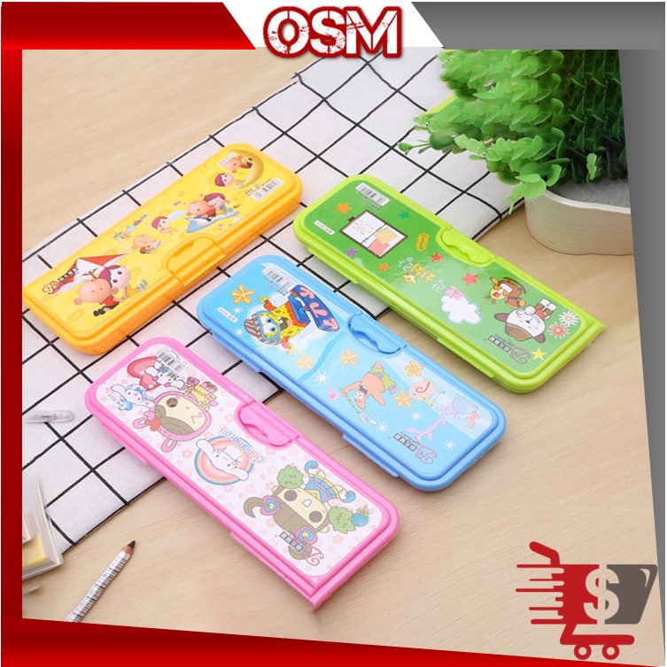 

OSM - S5981 Tempat Pensil Anak Motif Random / Kotak Pensil Lucu / Tempat Alat Tulis Sekolah / Kotak Pensil Karakter Random