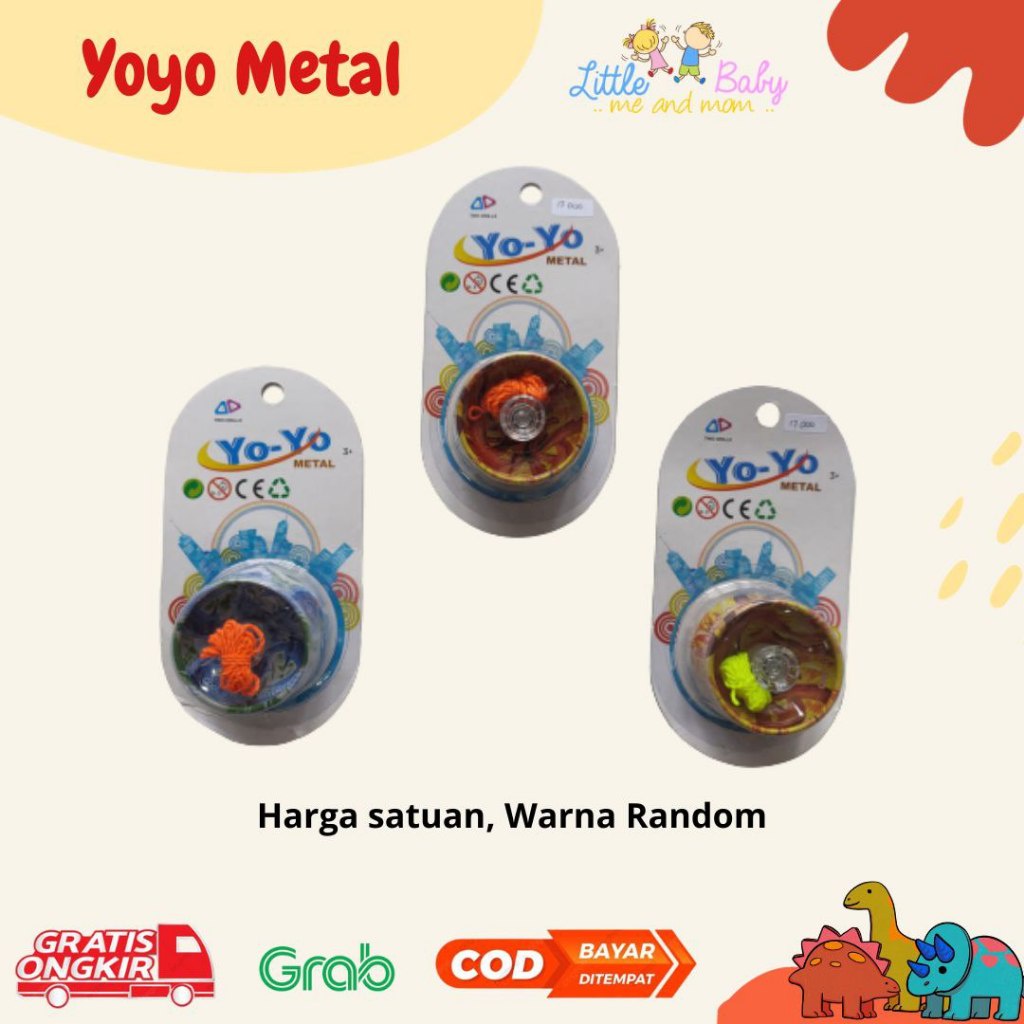 Mainan Yoyo Yoyo Alloy Yoyo Besi