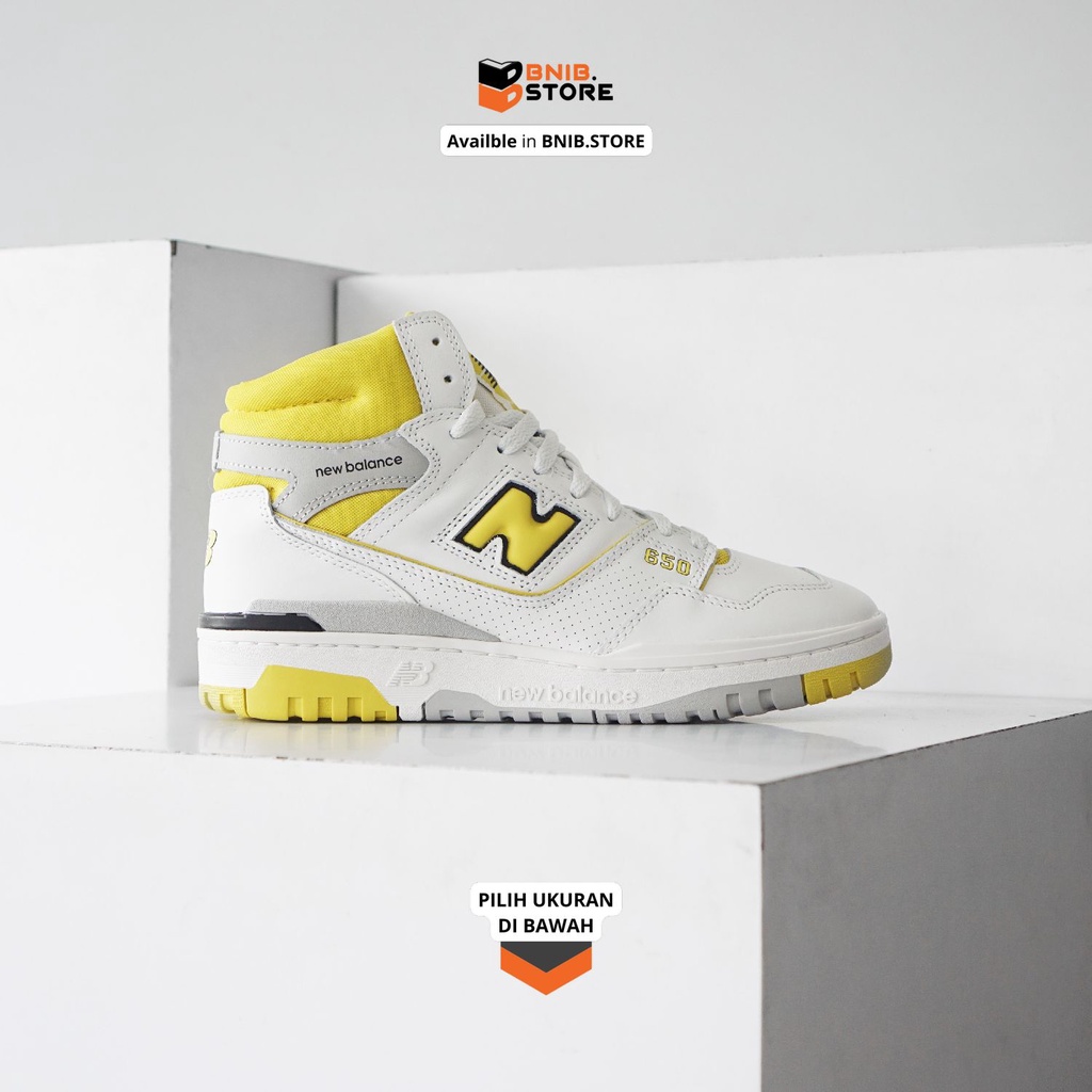 Sepatu NB 650 White Honeycomb Original