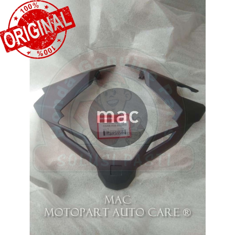 Original  COVER SPEEDOMETER VARIO 150 2018 HITAM DOFF 53208-K59-A10MIB 53208k59a10mib Jaminan 100% A