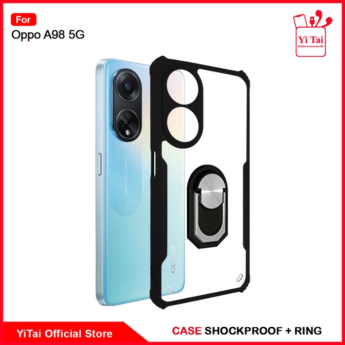 YI TAI - Yc-05 Case + Ring Oppo A98 5G Yitai Indonesia