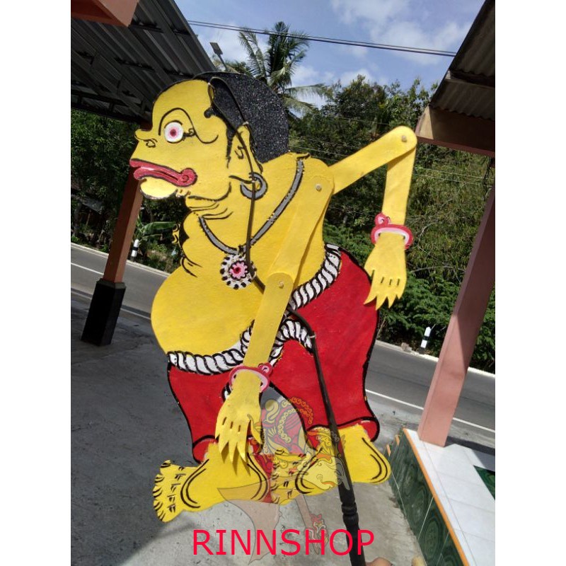 wayang kulit bagong kolor / kulit asli/ cod / wayang murah