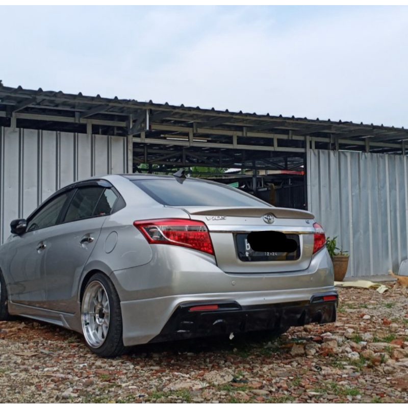 ductail Spoiler toyota Vios Gen 3 tahun 2013-2017