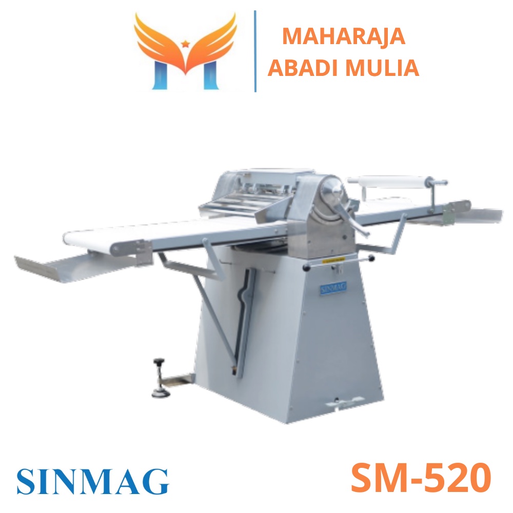 Mesin Penipis Adonan Serbaguna Sinmag Sm-520 Dough Sheeter Standing