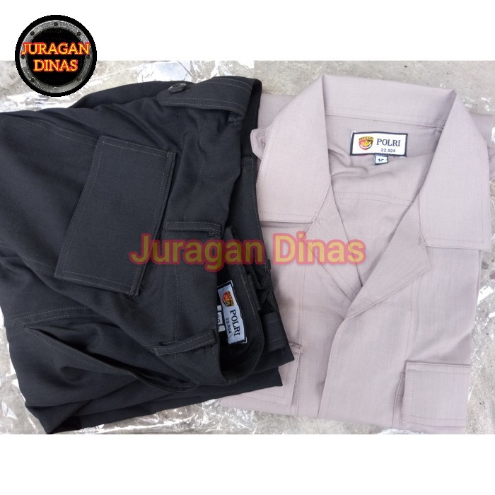Mark baju seragam pdl polri terbaru (jatah) | Seragam pdl A1 polri | PDLT - Baju sj 15,5