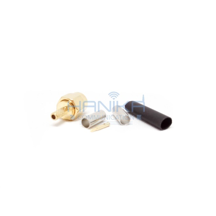 [AN] Konektor RG-174 to SMA Male Connector Kabel RG174 ke Antena HT Cowo