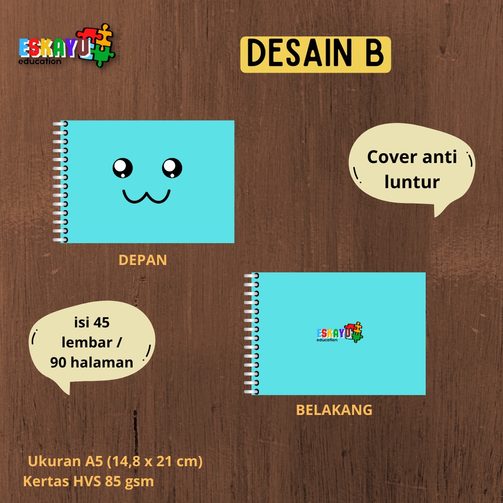 

11A. BUKU GAMBAR MINI A5 anak balita / buku gambar bayi