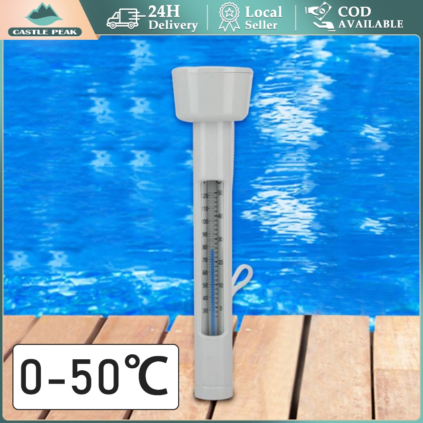 Termometer Pengukur Suhu Air Kolam Renang Untuk Indoor Outdoor