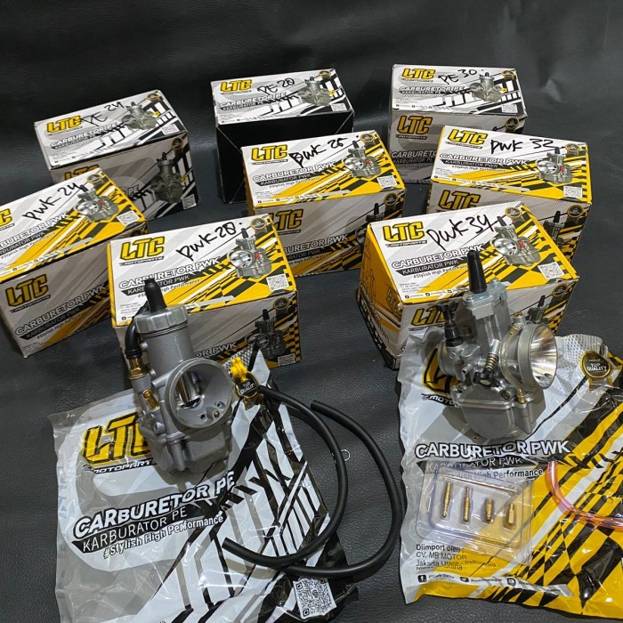 Karburator Karbu Vespa Racing Ltc Scarlet Ori Keihin Sudco PE 24 PE 28 PE 30 PWK 24 PWK 26 PWK 28 PW