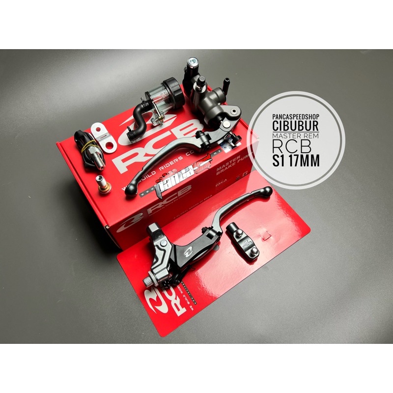 MASTER REM RCB S1 17MM SET KOPLING KIR S1 TITANIUM GREY ABU ABU