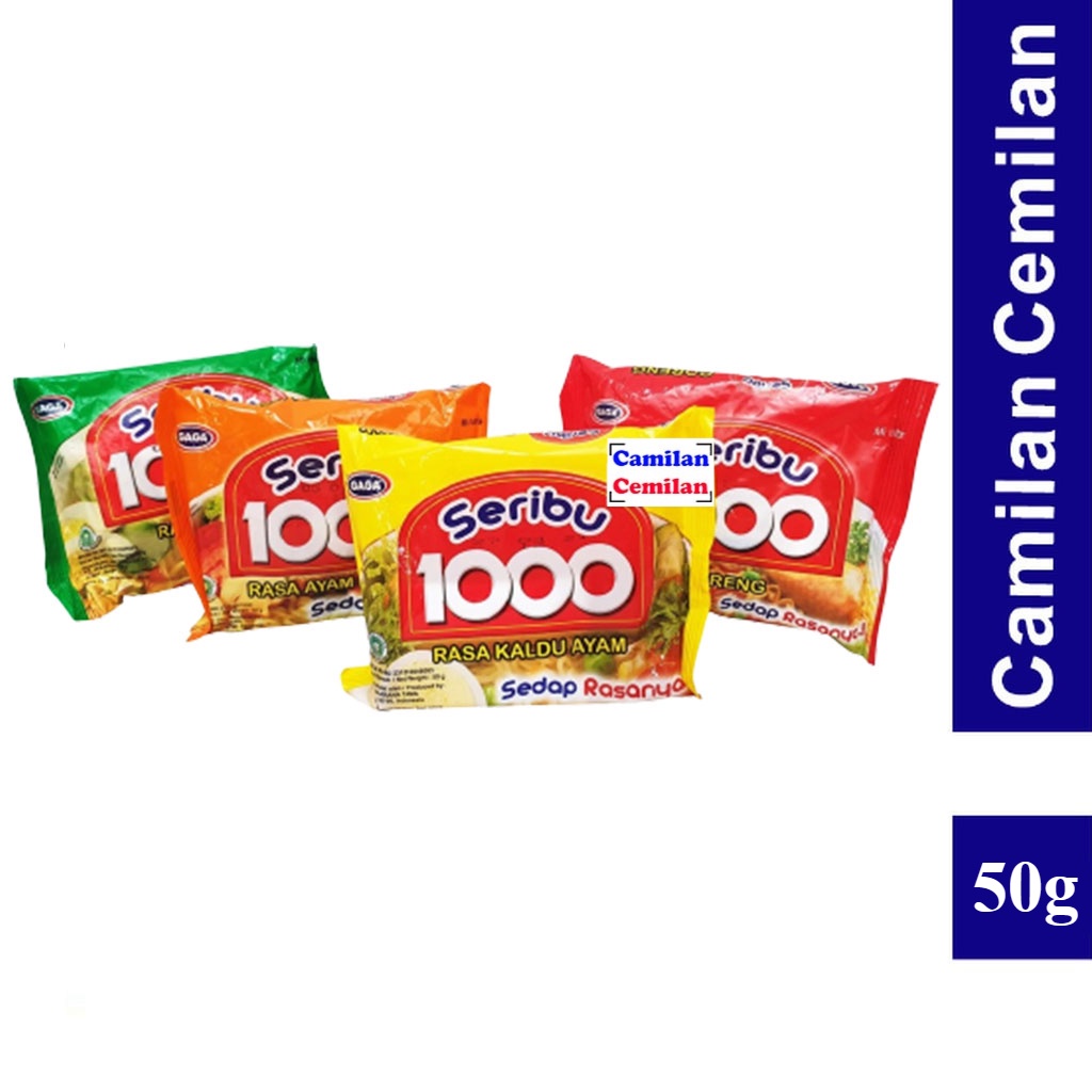 

Mie Gaga 1000 / Mi Seribu 50 gr