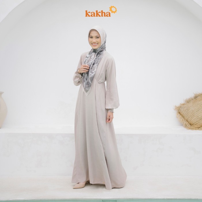 Kakha x Alyssa Soebandono / halmahera Series / Gamis Wanita / Gamis - 2XL