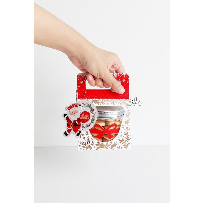 

BOX CANDY400 kotak kue kering toples tabung jar 400ml isi 10