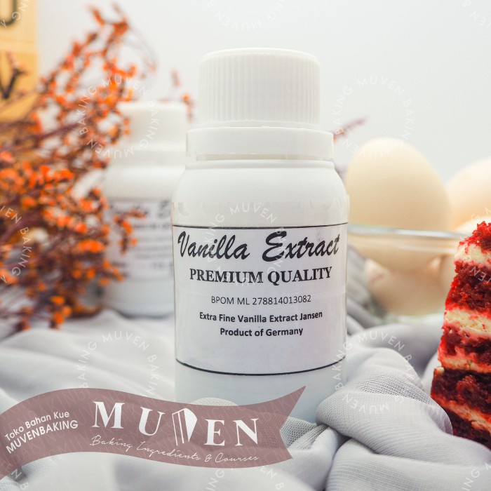

[Big Sale] VANILLA EXTRACT JANSEN REPACK 100 Gr / VANILA VANILY VANILI VANILLY