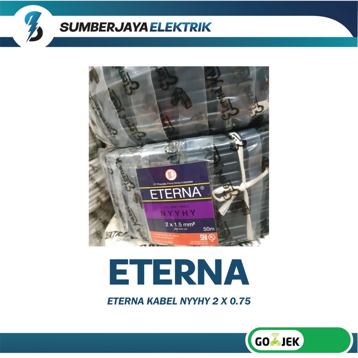 Kabel NYYHY Eterna 2x1.5 Per METER