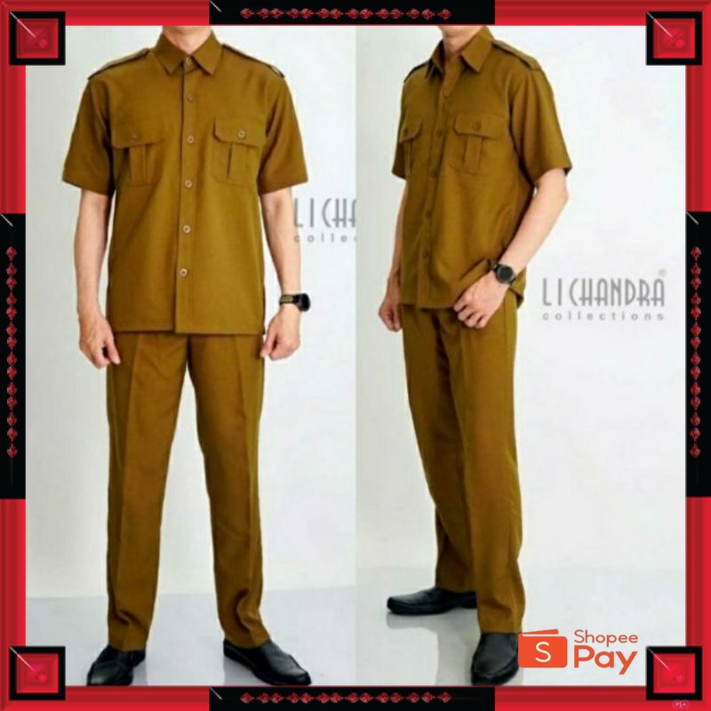 12.12 SERAGAM SALE / SERAGAM SAFARI PRIA, SERAGAM SAFARI DINAS, SAFARI PNS,LICHANDRA/PEMDA MUDA & PE