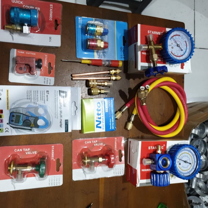 OHM PAKET SPECIAL PENGISIAN FREON.AC RUMAH.AC MOBIL.KULKAS. KWALITAS SPAREPART ELEKTRO KULKAS MESIN 