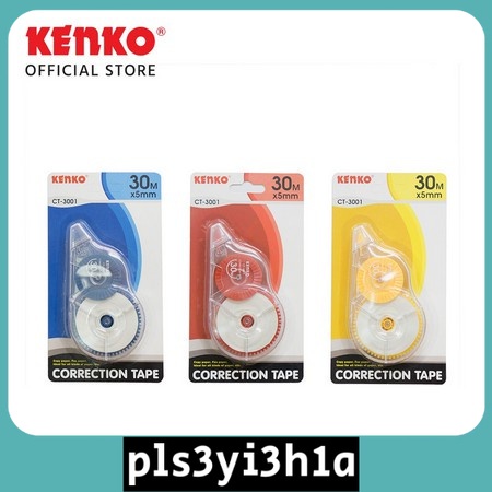 

CORRECTION TAPE CT-3001 KENKO (30 M X 5 MM)