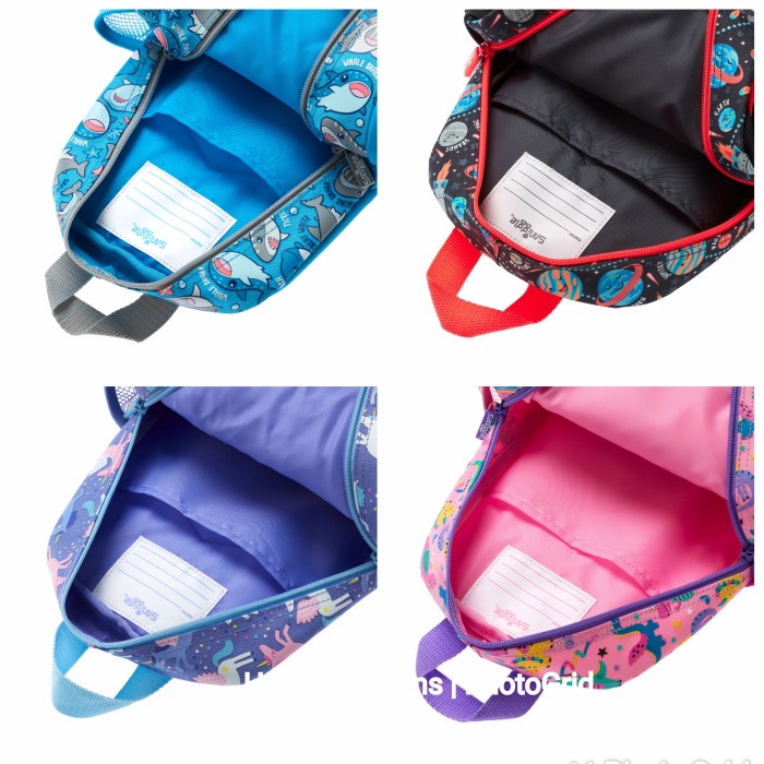 SMIGGLE UP AND DOWN TEENY TINY BACKPACK  - Shark
